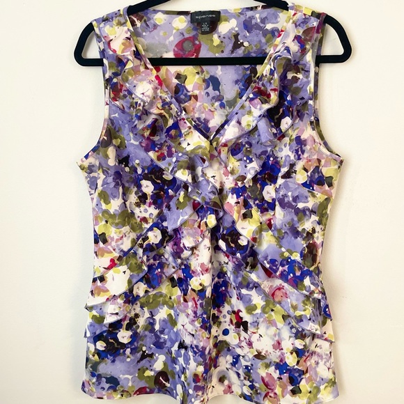 Spence Ruffled Top - Picture 1 of 7